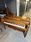 Chickering   Sons Brown Upright Piano 88 Keys 3 Pedals Wood Finish 201725