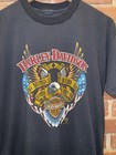 Vtg 1988 Harley Davidson T Shirt Holoubek Cycle Shades Daytona Beach Fl 80s