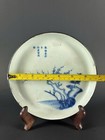 Antique Vietnamese Bleu De Hue Blue White Plate