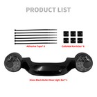 Black Rear Turn Signal Brake Led Light Bar For Harley 10-2023 Street Road Glide