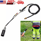 Portable Propane Torch Weed Burner Ice Snow Melter Outdoor Flame Thrower W  Hose