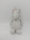 Jellycat Plush Bashful Unicorn White Pink Medium 12  Stuffed Animal Toy 