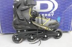 Roller Derby Q60 Q-60 Mens 10 Aerio Inline Skates Black yellow