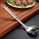 Stainless Steel Meatball Spoon Kitchen Tool Mold Ball Maker Extrusion Spoon