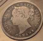 1901 Canada 10 Cents Silver - 120  Year-old Coin 