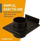 Powertec 2-1 2 Inch Blast Gate For Vacuum dust Collector  70133 