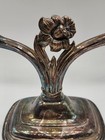 1847 Rogers Bros  Brothers Is Daffodil Silver Plate Candelabra Candle Holder
