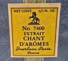 Vintage 1962 Unopened Box Guerlain Chant D aromes No 7400 Extrait Perfume 1 4 Oz
