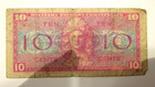 Mpc Military Payment Certificate 10c Cents Dollar Note Series 521 Nice Vg-f