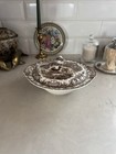 Vintage Johnson Bros Heritage Hall Staffordshire England   10  Vegetable Bowl