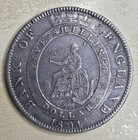 1804 Bank Of England 5 Shillings Dollar Over 8 Reales Xf Uk George Iii