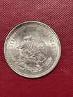 1948 Mexico 5 Pesos  900 Silver Mexican Coin Cuauhtemoc  b 