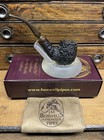 Jm Boswell Ltd  Edition  3 Rusticated Bent Billiard Sitter Usa Estate Pipe