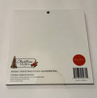Carta Bella Christmas Flora 6x6 Cardstock Paper Pad Double-sided Acid Free Nos