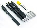 Pentel Twist-erase Lot Mechanical Automatic Pencils 0 9mm Clic Eraser Lead Black