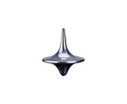 Rienar Accurate Spinning Top Vintage Totem Zinc Alloy Silver Toy Gift