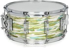 Ludwig Classic Oak Snare Drum - 6 5 Inches X 14 Inches  Blue Olive Oyster