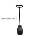 Led Book Light Clip On Reading Lamp Flexible Portable Battery Powered For Bed