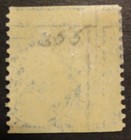 Scott  355  Mint Hr 1909  Blue  Washington Vertical Coil Stamp   Cv  250 00