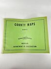 Michigan County Maps Set 1960 s Department Of Conservation Region 1  2  3 Vtg