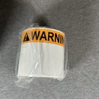 Panduit C400x600a51 4  X 6  Warning Arc Flash Labels 100 roll Sealed Nos
