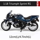 Maisto 1 18 12cm Triumph Sprint Rs Diecast Motorcycle Model Toy Collection Gift