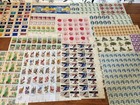 Usps Postage Stamps Lot     16 Sheets Unused Mint     Face Value  133 08