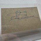 Sam Snead Autographed Signed 1987 Index Card - Golf Pga Tour   Masters Champion