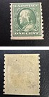 Us Scott 392-396 1910 Coil Stamp Perforated 8 1 2 Vertically Complete Set Of 5