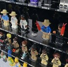 40-figure Wall Display Case     Dustproof Minifigure Storage Frame