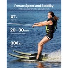 67-inch Water Skis Combo Adults Water Skis With X-9 Adjustable Bindings