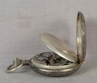 Vintage Silver Swiss Pocket Watch 