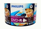 200 Philips Blank 16x Dvd-r Dvdr White Inkjet Hub Printable 4 7gb Media Disc