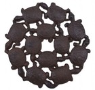 Cast Iron Turtle Stepping Stone 10 25  Garden Pathway Decor Yard Outdoor Accent