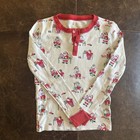 The Beaufort Bonnet Company Size 8 Christmas Pajamas Santa Workshop Long Sleeve