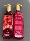 X2 Bath And Body Works Winter Candy Apple Cleansing Gel Hand Soap 8 Fl Oz New