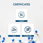 Size 000 Empty Gelatin Capsules Clear - 1000 Count   Gluten Free Kosher Non-