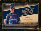 2018 Panini Prime Racing Kyle Larson Dual Material Relic Auto Sp 30 42