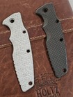 Hinderer Eklipse Carbon Fiber Scales 3 5  Texture Silvr Twill   Smooth Black  2 
