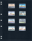 1 3 Off  30 40 Scott Value - 1996-98 Saint Helena Ships Visiting Cv Mnh Nh Umm