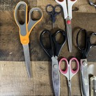 Lot Of Sewing Vintage Scissors Various Brands