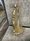 Vintage 1970 Syroco Dart Homco 2327 Hollywood Regency Gold Wall Mirror W  Shelf 