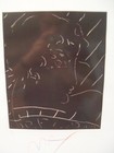 Rare Vintage 1990 Peter Max Framed Etching  untitled  15 41 Christmas Gift Vgc