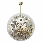 Movement Eta Unitas 6497-1  Traditional Skeleton Beauty  Rhodium  