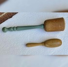 Set Of 2 Wooden Sock Darners - Vintage Sewing - Crafting Darning Knitting