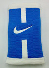 Nike Stealth Doublewide Wristbands Court Logo Lt Photo Blue white