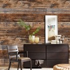 Wenmer 17 71  X 118  Brown Wood Wallpaper Peel 17 7  X 118   