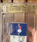 Aaron Judge 62 Home Run Full Ticket 10 4 22  bgs Gem Mint 10  Passes Roger Maris