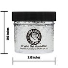 Joe Cool Cigar Crystal Gel Humidifier For 2 Fl Oz  pack Of 2   Black clear