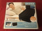 Intex Pillow Rest Raised Airbed With Built-in Pillow And Electric Pump Twin Bed